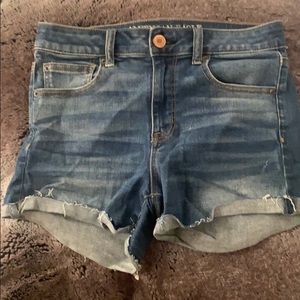American eagle jean shorts